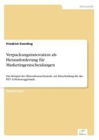 Verpackungsinnovation ALS Herausforderung Fur Marketingentscheidungen 3838610490 Book Cover