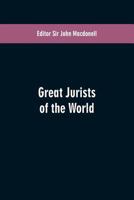 Great Jurists of the World 935360107X Book Cover