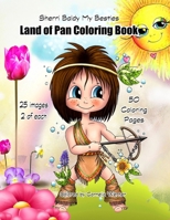 Sherri Baldy My Besties Land of Pan Coloring Book 1692792156 Book Cover