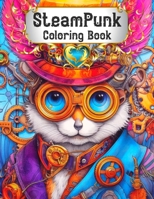 Steampunk Coloring Book: Steampunk Coloring pages for adults and kids B0C7K7C2R7 Book Cover