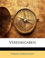 Vereinsgaben 1144010829 Book Cover