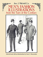Men's Fashion Illustrations from the Turn of the Century (Dover Pictorial Archive Series) 0486263533 Book Cover