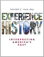 Experience History Vol 2: Since 1865 0077504739 Book Cover