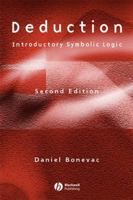 Deduction: Introductory Symbolic Logic 0631227105 Book Cover