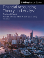 Financial Accounting Theory and Analysis: Text and Cases 1119688418 Book Cover