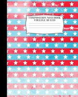 Composition Notebook: American Mermaid Scales | Composition Book| 7.5 X9.25 | 100 Pages| College Rule 1720109214 Book Cover