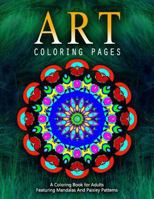 Art Coloring Pages, Volume 7: Adult Coloring Pages 1530131332 Book Cover