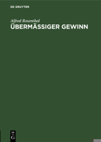 Übermäßiger Gewinn 311268981X Book Cover