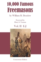 10,000 Famous Freemasons - Vol. II 1887560793 Book Cover
