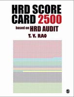 HRD Score Card 2500 (Response Books) 8178298368 Book Cover