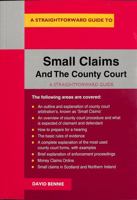 Straightforward Guide To Small Claims 1913342212 Book Cover