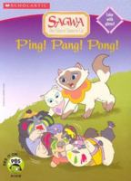 Sagwa, the Chinese Siamese Cat: Ping! Pang! Pong! Color-with-Glitter Coloring Book 0439486262 Book Cover