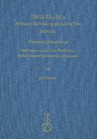 Gnomica Democritea: Studien Zur Gnomologischen Uberlieferung Der Ethik Demokrits Und Zum Corpus Parisinum Mit Einer Edition Der Democritea 3895004944 Book Cover