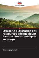 Efficacité: utilisation des ressources pédagogiques dans les écoles publiques au Kenya (French Edition) 6209676863 Book Cover