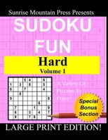 Sudoku Fun: Hard Volume 1 B08HTG6H6X Book Cover