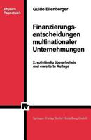 Finanzierungsentscheidungen Multinationaler Unternehmungen 3790803766 Book Cover