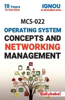 MCS-022 Operating System Concepts And Networking Management 8189086588 Book Cover