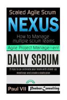 Agile Product Management: Scaled Agile Scrum: Nexus & Daily Scrum: 21 tips to co-ordinate your team 1541385942 Book Cover