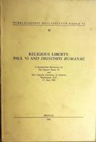 Religious Liberty : Paul VI and Dignitatis Humanae 8838237271 Book Cover