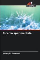 Ricerca sperimentale 620929622X Book Cover