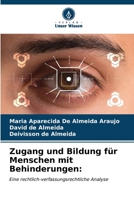 Zugang und Bildung für Menschen mit Behinderungen (German Edition) 620664636X Book Cover