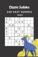 Classic Sudoku: 241 Easy sudoku Volume 3 B086PRL69H Book Cover