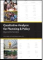 Qualitative Analysis for Planning & Policy: Beyond the Numbers 1932364323 Book Cover