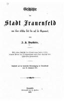 Geschichte Der Stadt Frauenfeld 1530960983 Book Cover