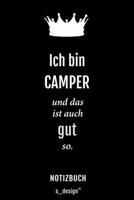 Notizbuch f�r Camper: Originelle Geschenk-Idee [120 Seiten kariertes blanko Papier] 1709900865 Book Cover