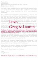 Love, Greg & Lauren 055338189X Book Cover
