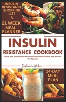 Insulin Resistance Cookbook: Quick and Easy Recipes to Reverse Insulin Resistance and Prevent Prediabetes B0CMKFWSDD Book Cover