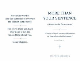 More Than Your Sentence: A Letter to the Incarcerated B0HLMJSWT5 Book Cover