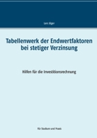 Tabellenwerk der Endwertfaktoren bei stetiger Verzinsung: Hilfen für die Investitionsrechnung 3753482536 Book Cover