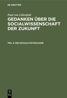 Die sociale Physiologie 3112383419 Book Cover