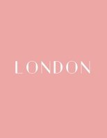 London: A Decorative Book │ Perfect for Stacking on Coffee Tables & Bookshelves │ Customized Interior Design & Home Decor 1699225931 Book Cover