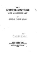 The Monroe Doctrine 1165582066 Book Cover