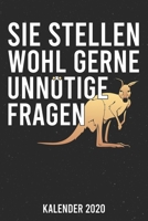 Kalender 2020: Unnötige Fragen A5 Kalender Planer für ein erfolgreiches Jahr - 110 Seiten (German Edition) 1671875176 Book Cover