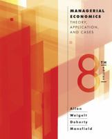 Managerial Economics: Theory, Applications, and Cases 0393924963 Book Cover