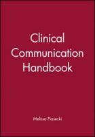 Clinical Communication Handbook 0632046465 Book Cover