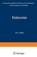 Elektrizitat: Eine Gemeinverstandliche Einfuhrung in Die Elektrophysik Und Deren Technische Anwendungen 3211801960 Book Cover