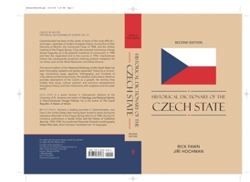 Historical Dictionary of the Czech State, Second Edition 0810856484 Book Cover
