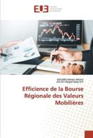 Efficience de la Bourse Régionale des Valeurs Mobilières 6202537949 Book Cover