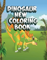 Dinosaur new coloring book: 120 dinosaurs on backgrounds to color (Dinosaur Coloring Book for Kids) B08CWBFDY5 Book Cover