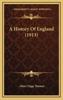 A History of England 1344970508 Book Cover