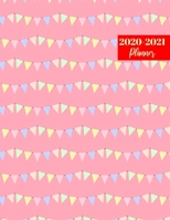 2020-2021 Planner: Pretty Two Year  Personal Journal Week Planners & Goal Planner Organizer -  Weekly & Monthly Dated Agenda Book and To Do List 1696211239 Book Cover