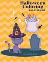 Halloween Coloring Book for Kids: A Coloring Book for Adults Featuring Beautiful and Variety Character Ghosts 1700988786 Book Cover