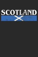 Notebook: Scotland Gift Dot Grid 6x9 120 Pages 1692495291 Book Cover