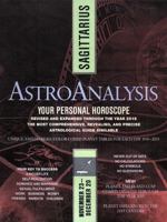 AstroAnalysis: Sagittarius (AstroAnalysis Horoscopes) 0425175669 Book Cover