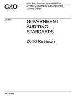 Government Auditing Standards - 2018 Revision 0359536395 Book Cover