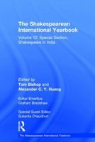 The Shakespearean International Yearbook: Volume 12: Special Section, Shakespeare in India 140945116X Book Cover